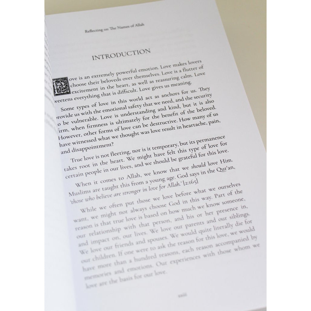 Reflecting on the Names of Allah