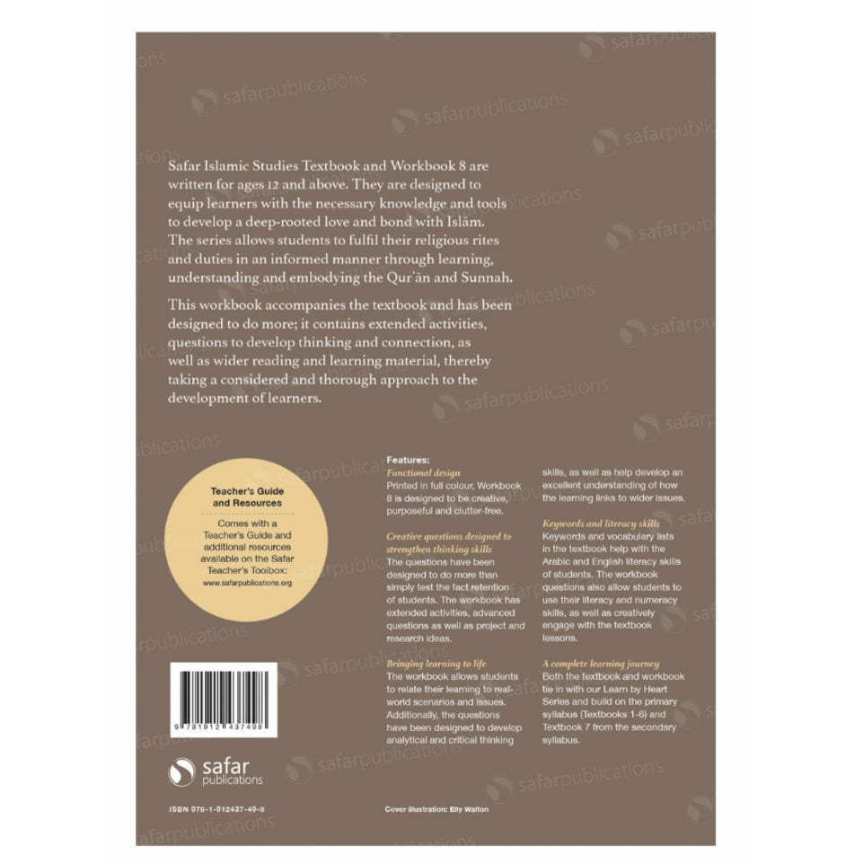 Islamic Studies: Workbook 8 – Learn about Islam Series by Safar