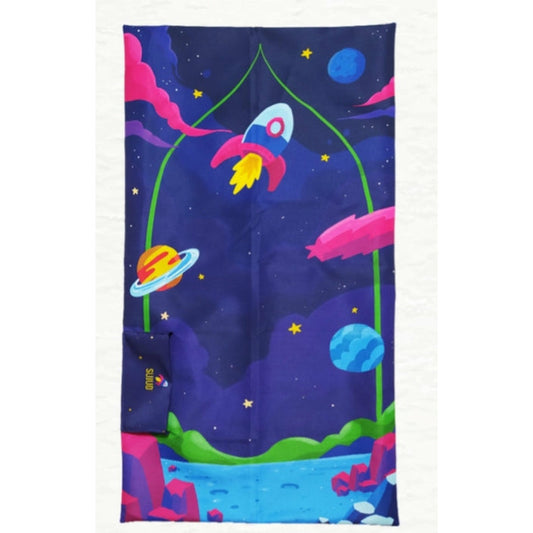 Kids Portable Travel Musallah: Universe Design