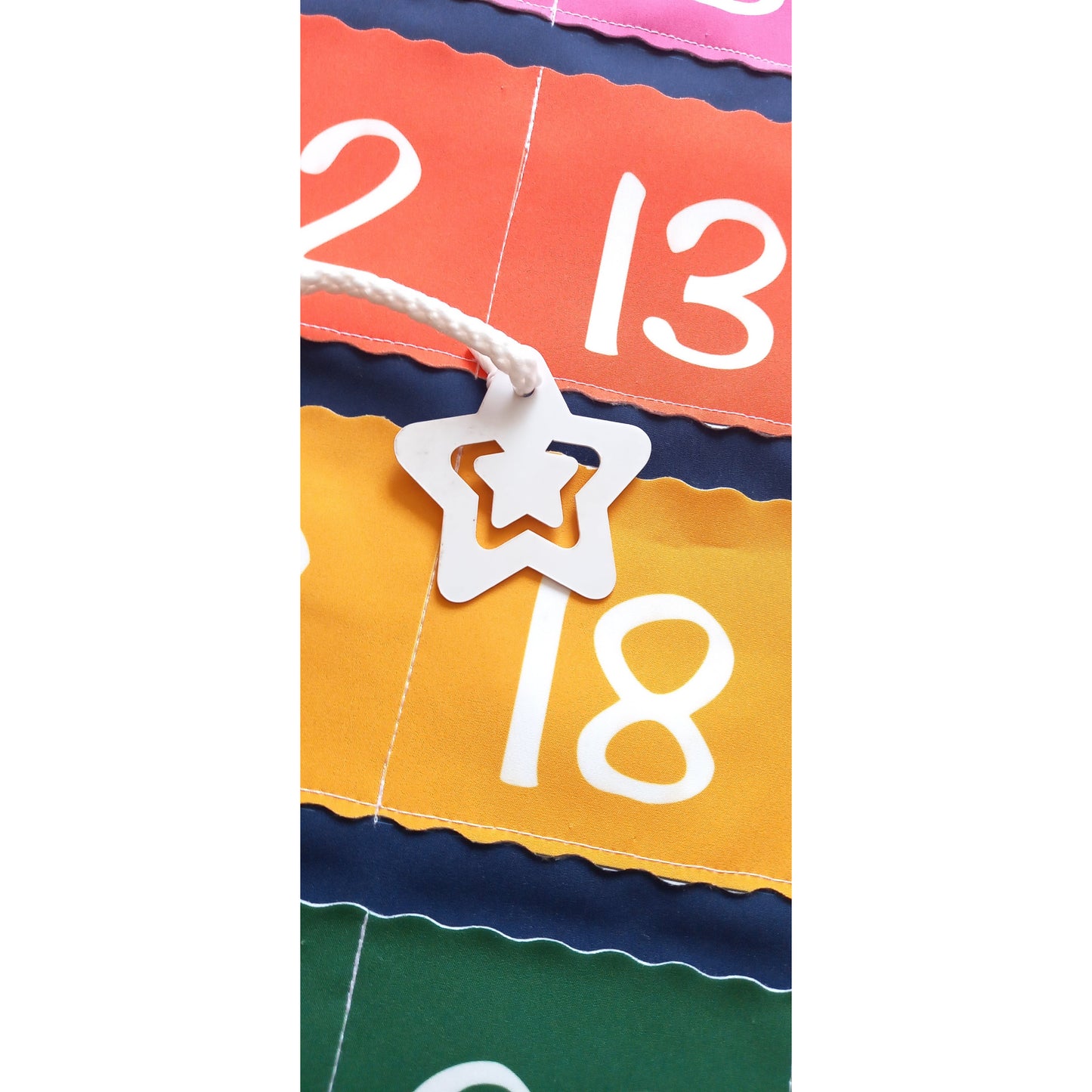 Handmade Colorful Ramadan Calendar (with Pockets)