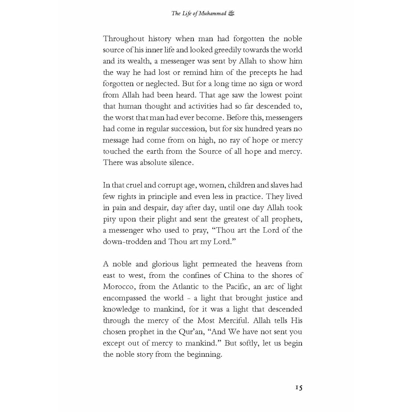 The Life Of Muhammad SAW