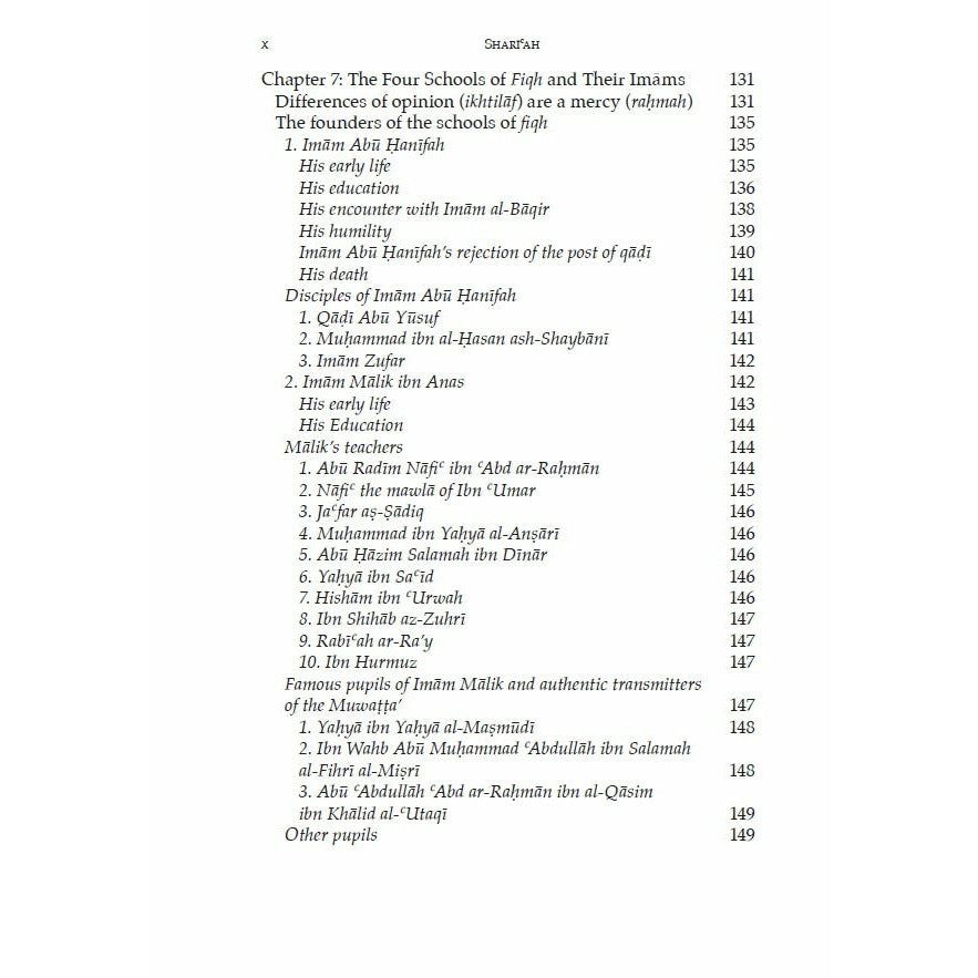 Shari'ah: Islamic Law