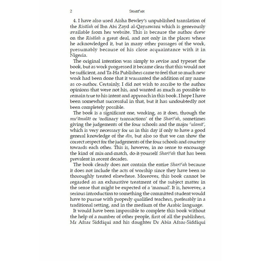 Shari'ah: Islamic Law
