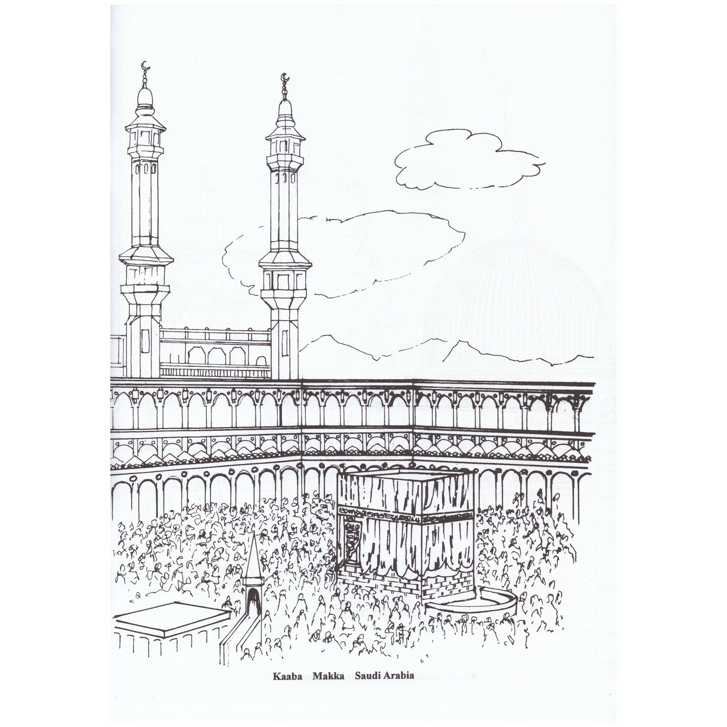 Colouring Book: The Mosques of the World