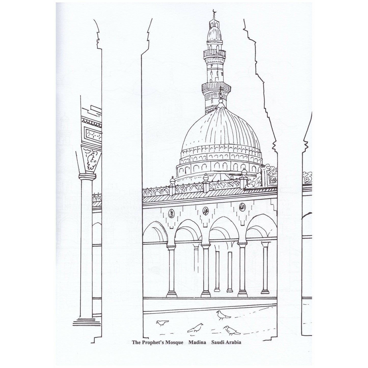 Colouring Book: The Mosques of the World