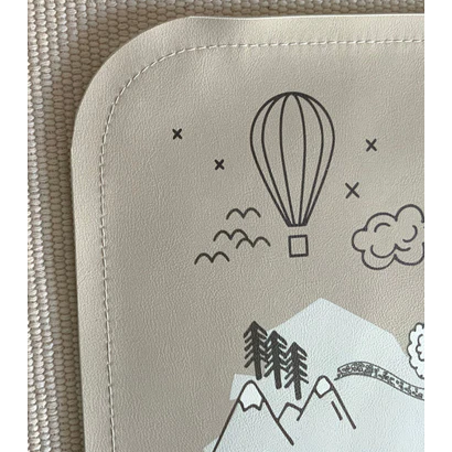 Masjid World Map (Vegan Leather)