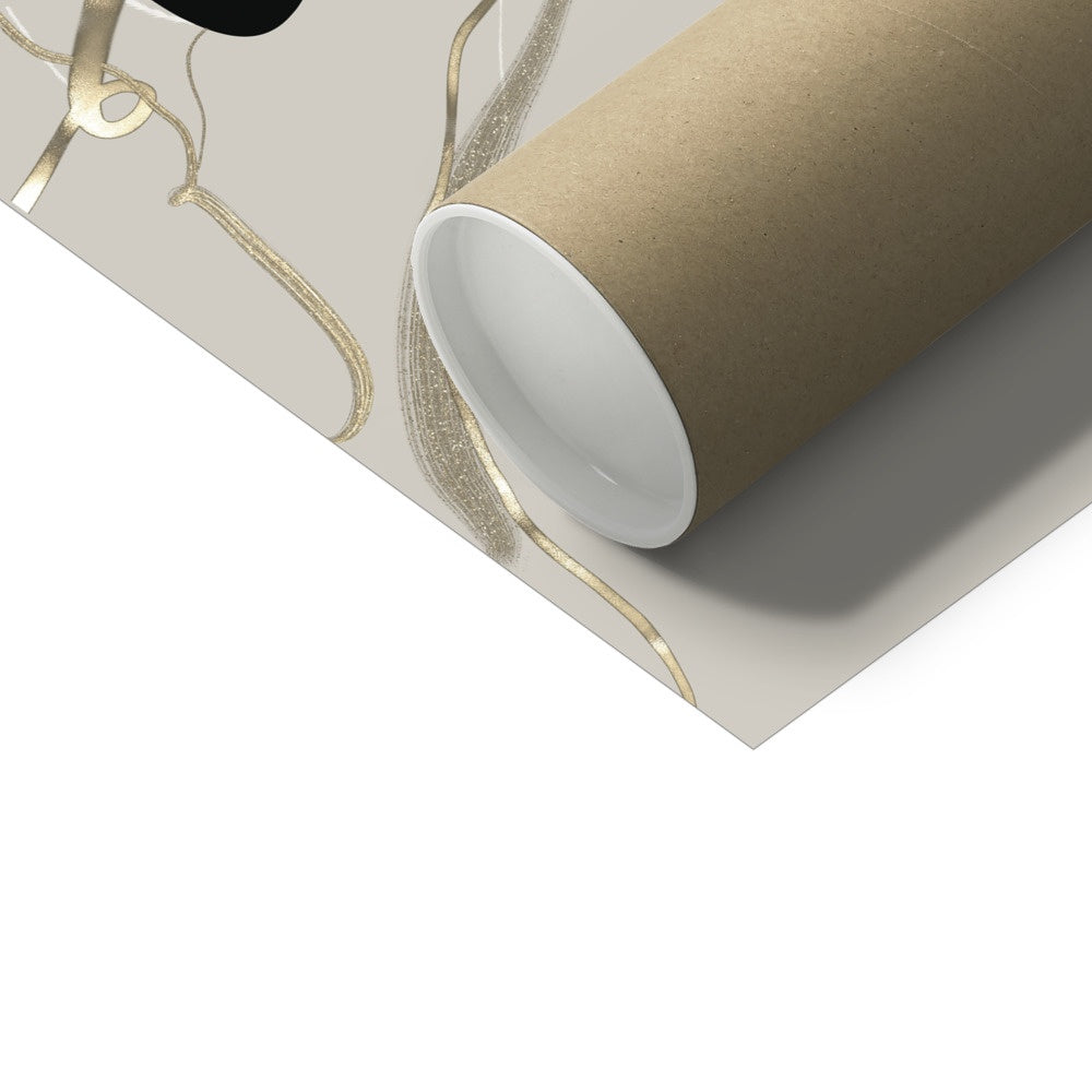 Allah (swt) & Muhammad (saw) Fine Art Prints: Gilded Vines