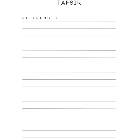 Me and My Quran Journal