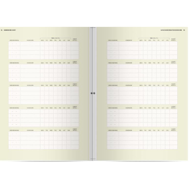 Essential Duas and Surahs: Book 1 (Memorisation) – Learn by Heart Series by Safar (13 Line Script)