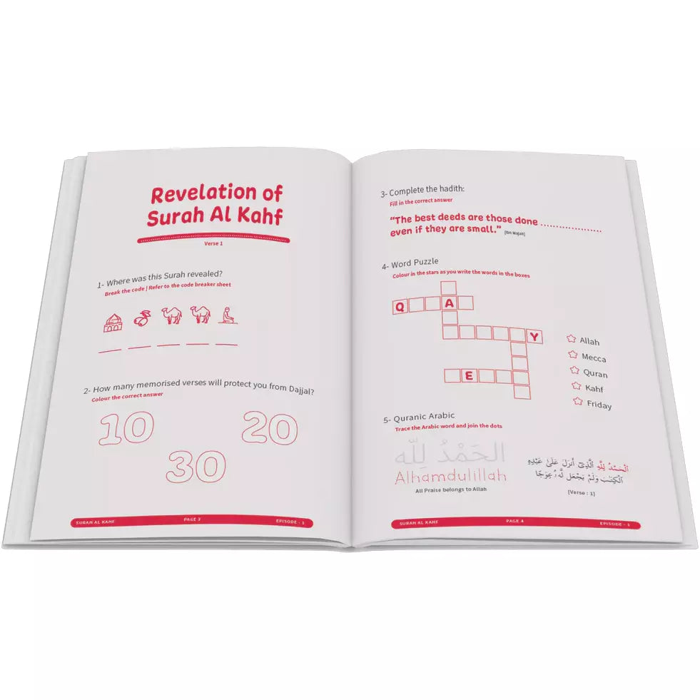 Surah Al-Kahf Workbook