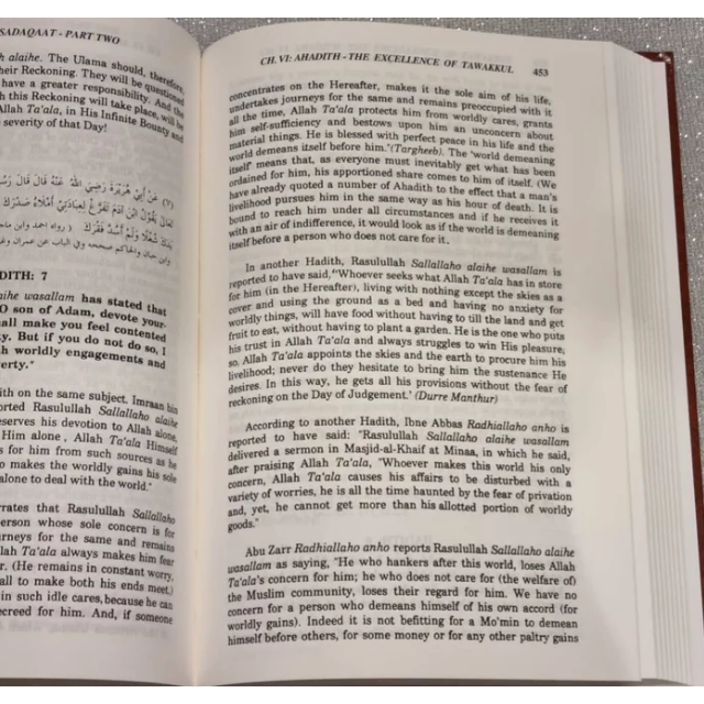 Faza'il-E-Sadaqaat (English)