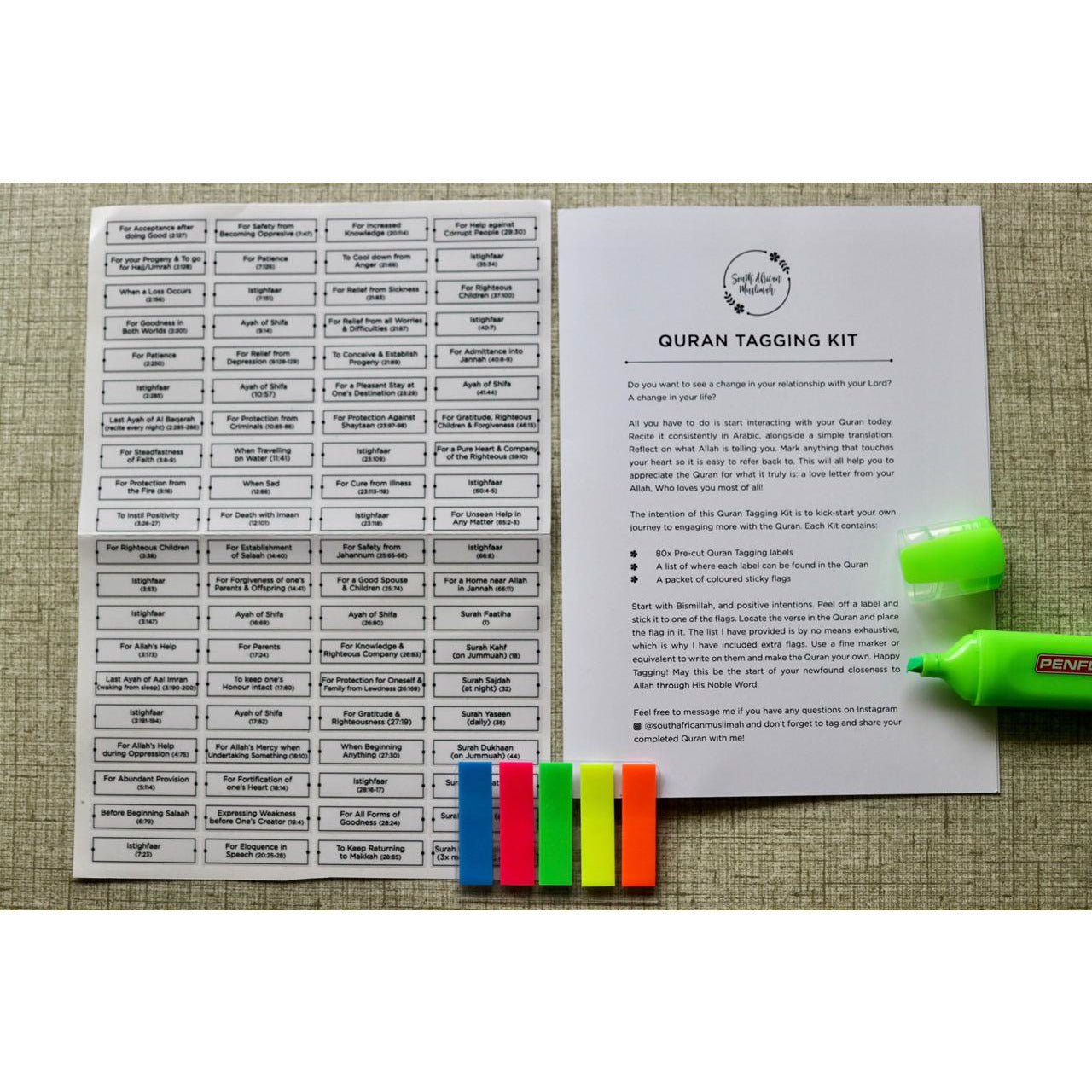 Quran Tagging Kit - Part 1: Calling Upon Allah
