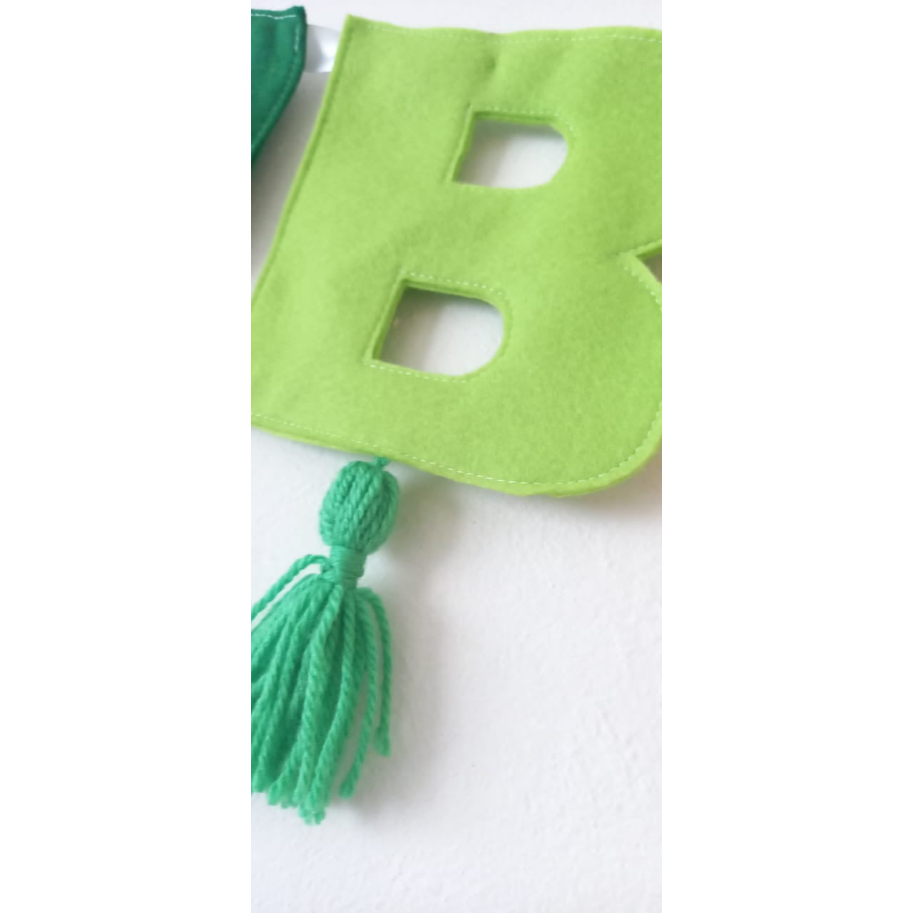 Eid Mubarak Felt Garland with Tassles