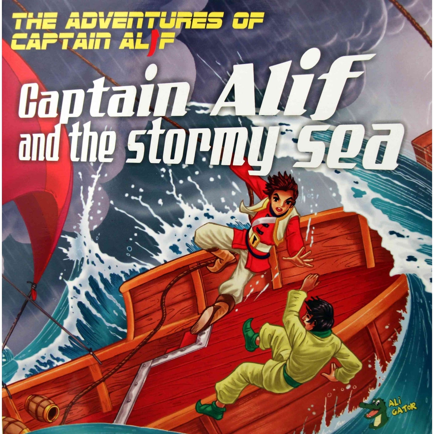 Captain Alif and the Stormy Sea
