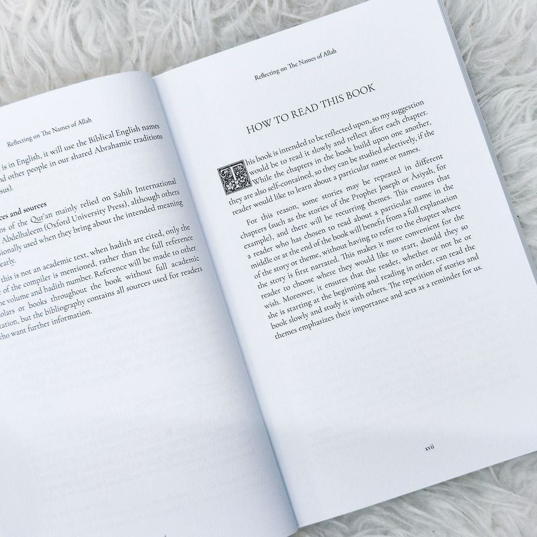 Reflecting on the Names of Allah