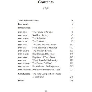 Lessons from Surah Yusuf: Pearls from the Qur'an