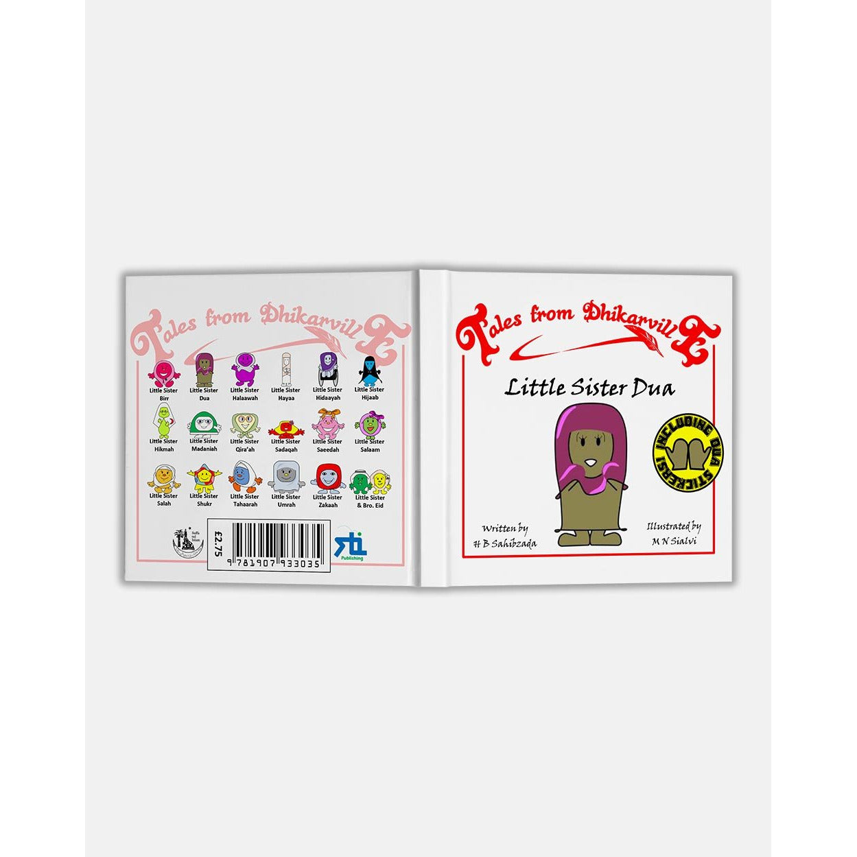 Tales from Dhikarville: Little Sister Dua (with stickers)