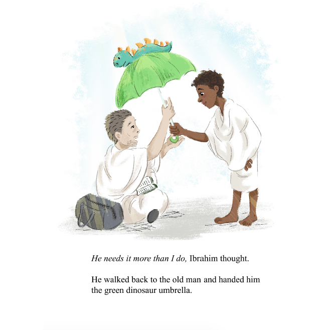 The Green Dinosaur Umbrella: A Hajj Story