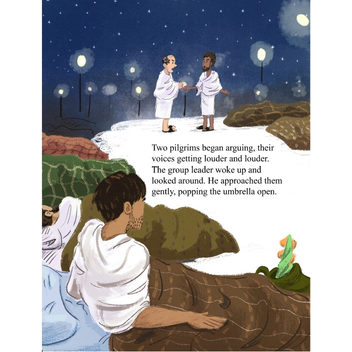 The Green Dinosaur Umbrella: A Hajj Story