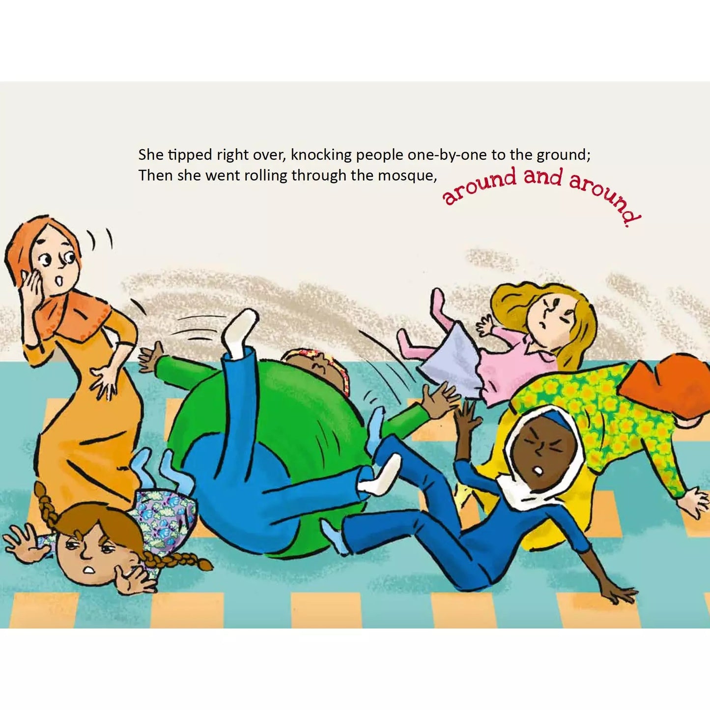 There was an Old Auntie who Swallowed a Samosa