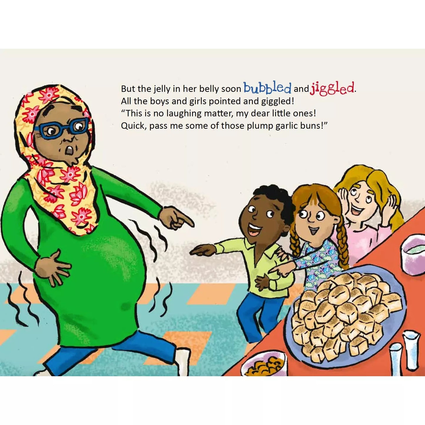 There was an Old Auntie who Swallowed a Samosa