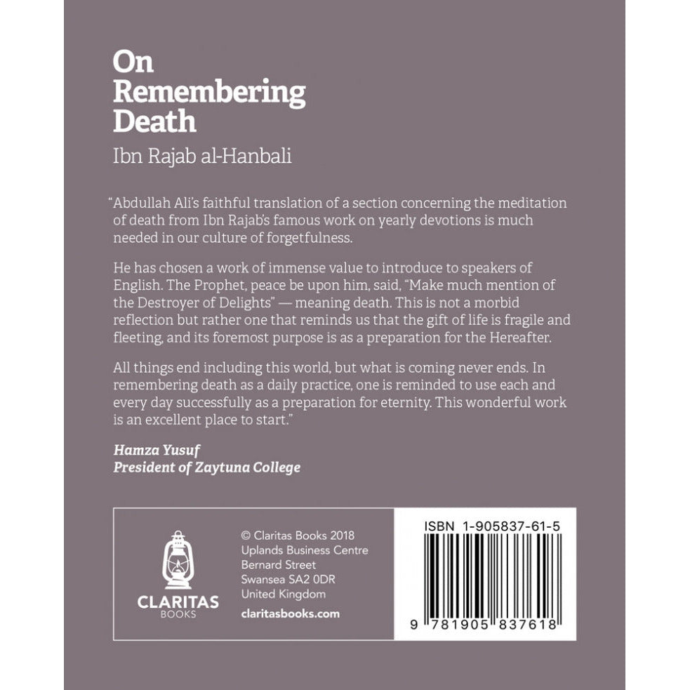 On Remembering Death