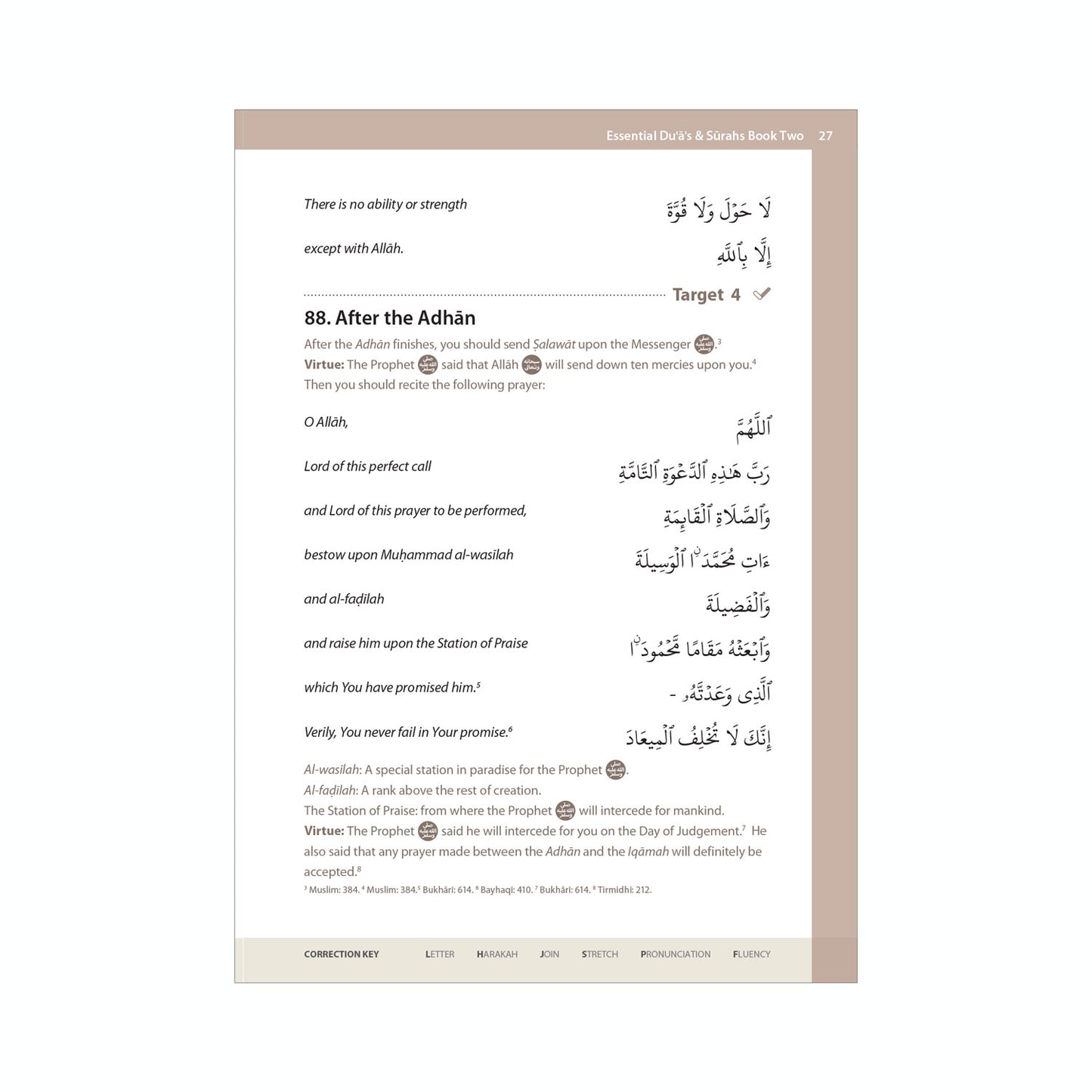 Essential Duas and Surahs: Book 2 – Learn by Heart Series by Safar (Madinah 15 Line Script)