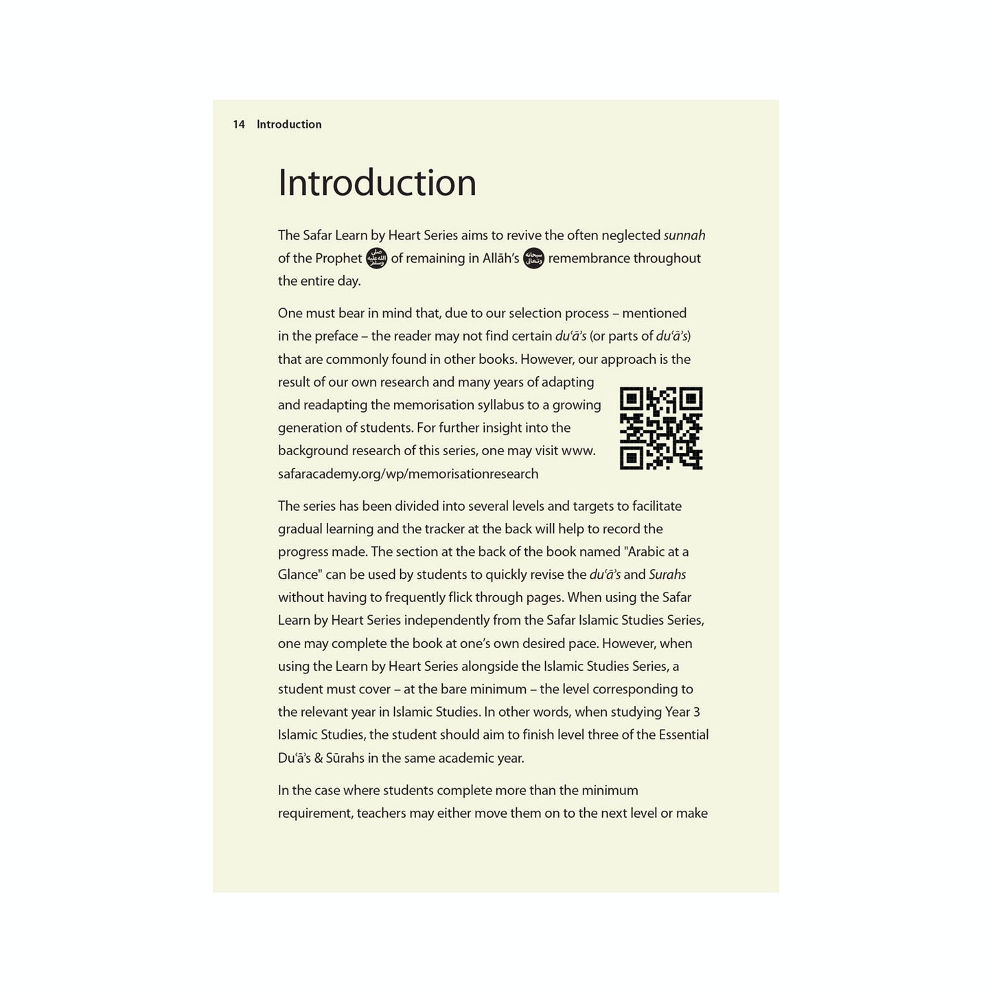 Essential Duas and Surahs: Book 2 – Learn by Heart Series by Safar (Madinah 15 Line Script)