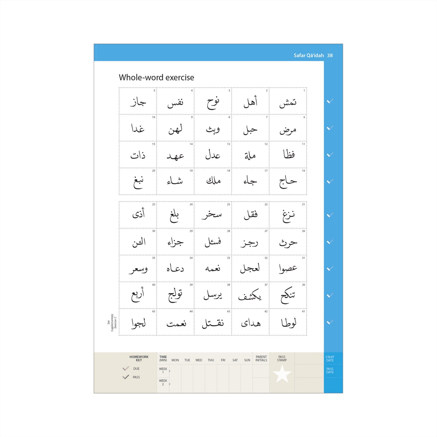 Complete Qaidah – Learn to Read Series by Safar (Madinah 15 Line Script)