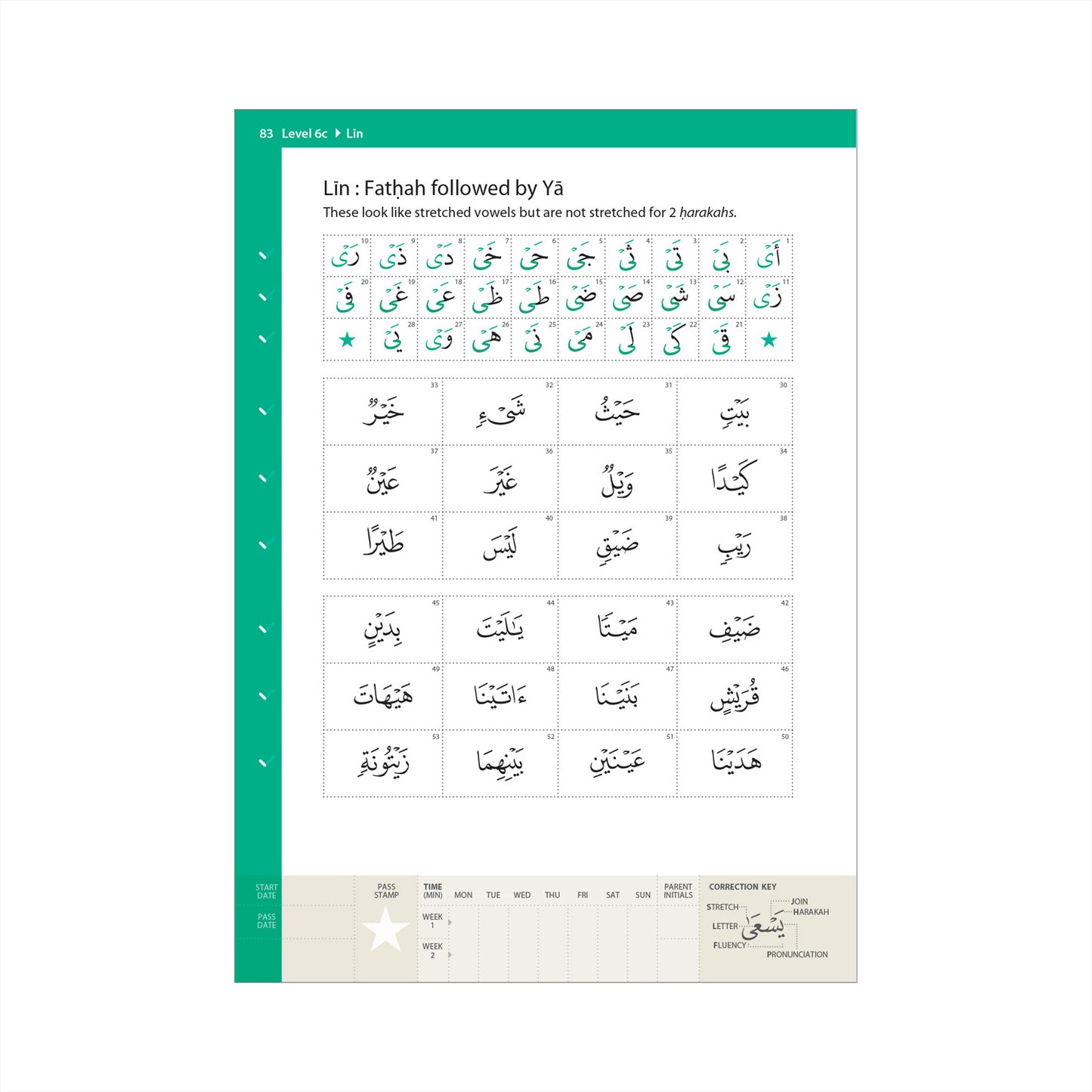 Complete Qaidah – Learn to Read Series by Safar (Madinah 15 Line Script)