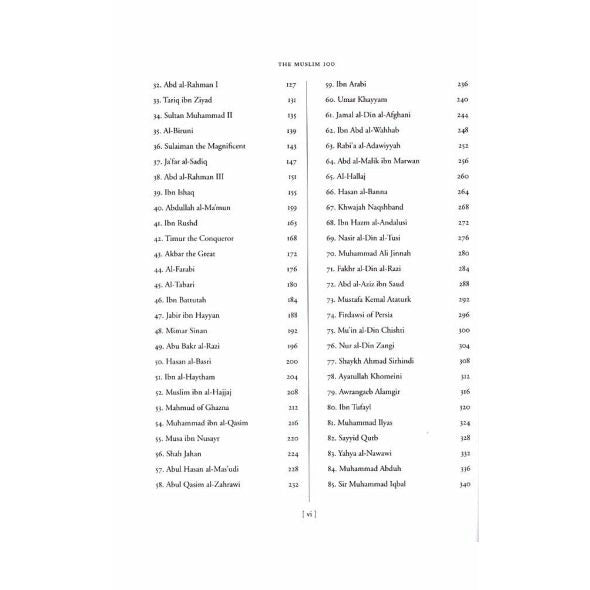 The Muslim 100 - The Lives, Thoughts And Achievements Of The Most Influential Muslims In History