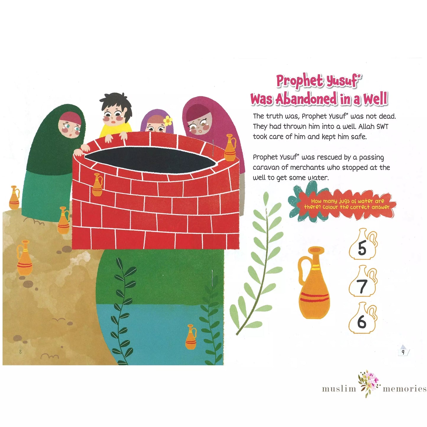 Prophet Yusuf Devoured by the Wolf Activity Book