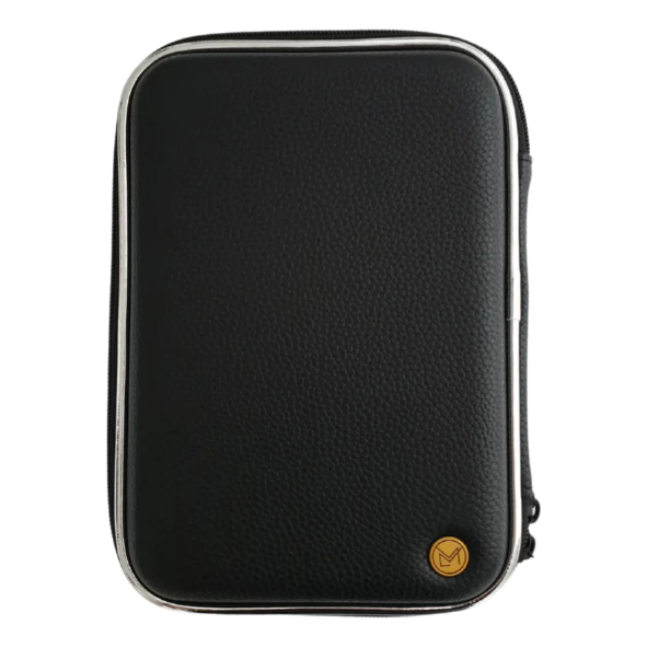 Mus'haf Quran Case: Classic Black with Silver Trim