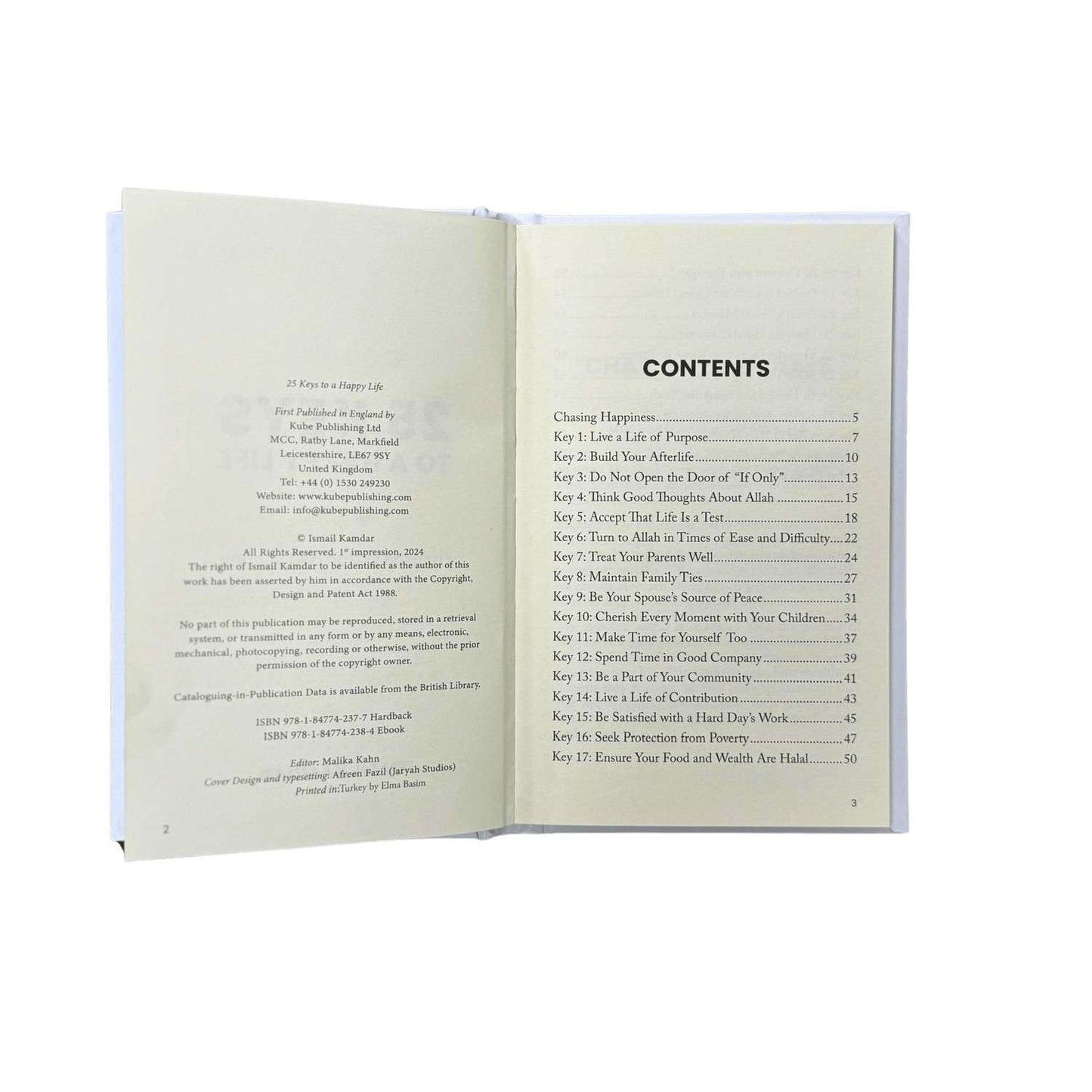 25 Keys to a Happy Life