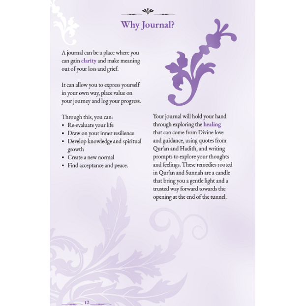 A Muslim Parent’s Guided Journal for Miscarriage and Stillbirth