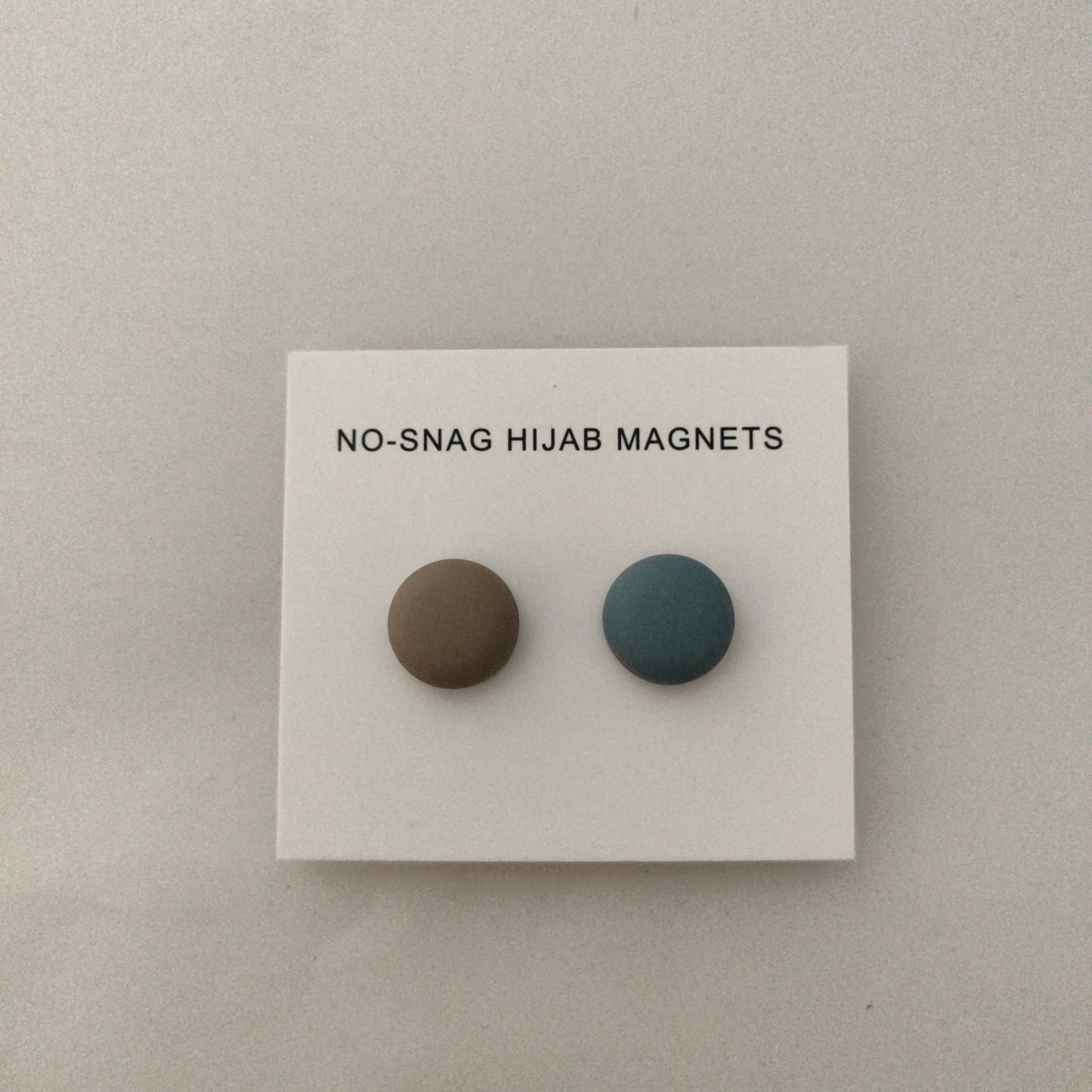 No-Snag Matte Hijab Magnets (Pack of Two)