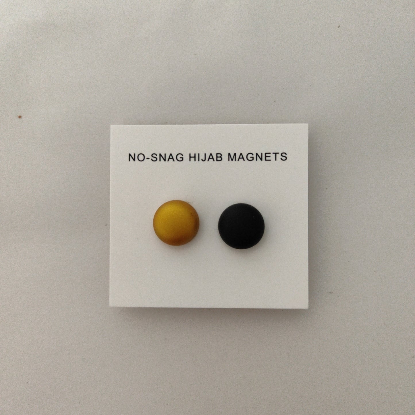 No-Snag Matte Hijab Magnets (Pack of Two)