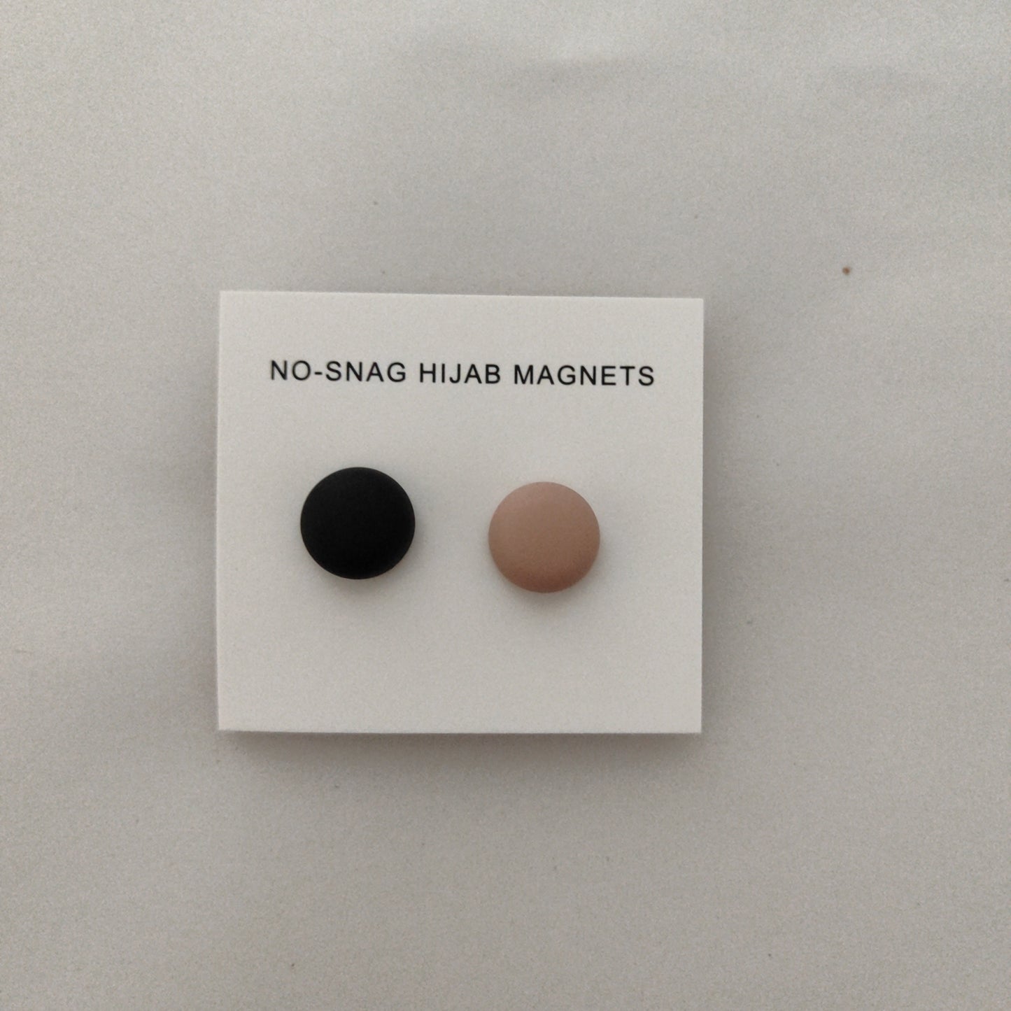 No-Snag Matte Hijab Magnets (Pack of Two)