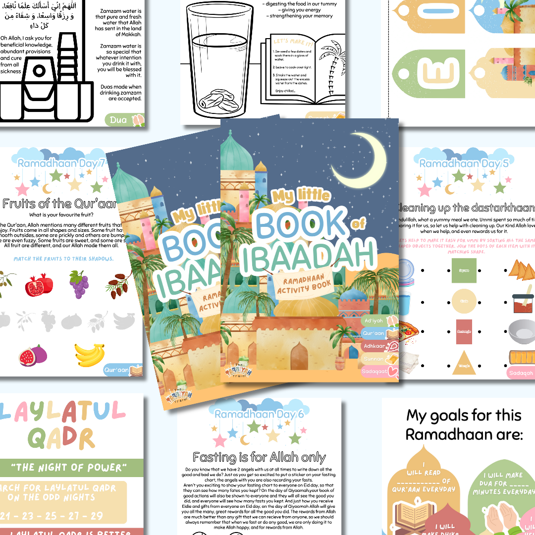 My Little Book of Ibaadah: Ramadhaan Activity Book
