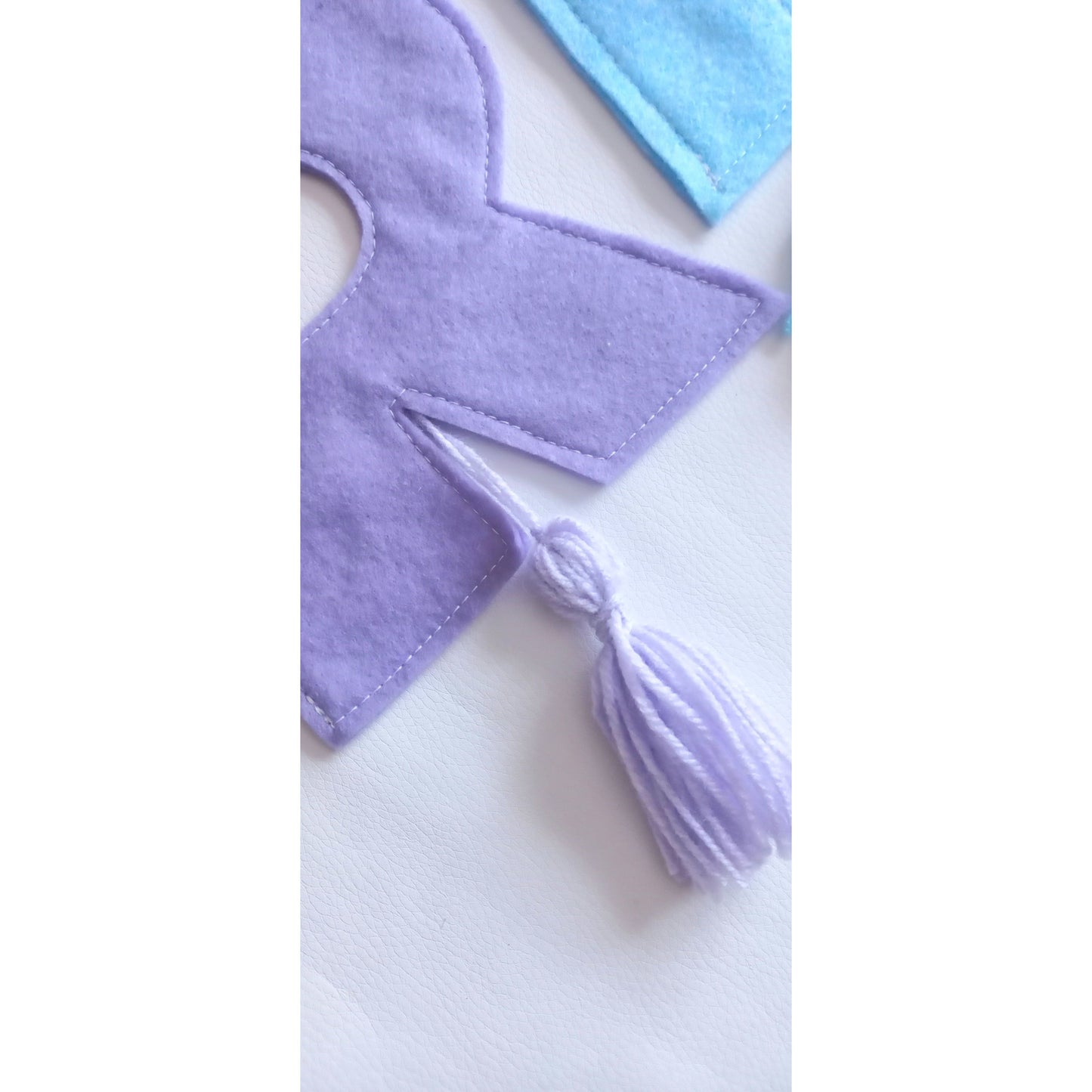 Ramadan Felt Garland with Tassles - Pastel