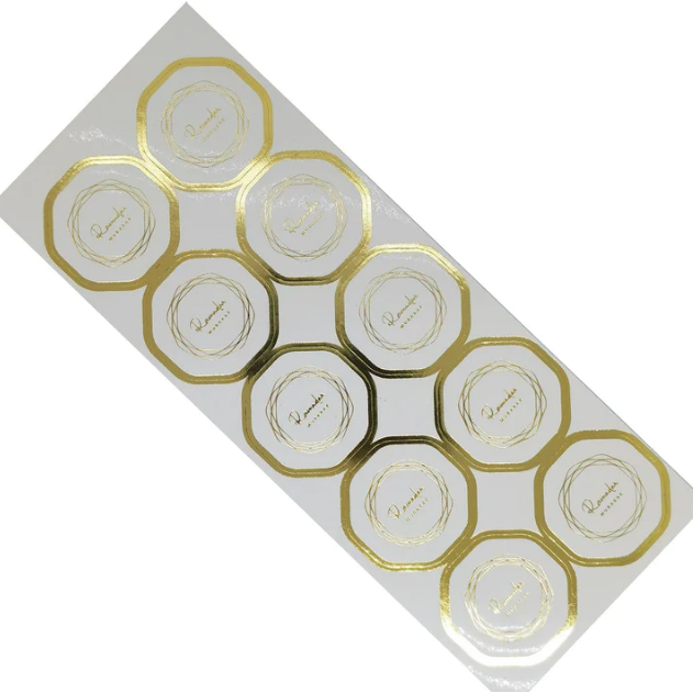 Ramadan Mubarak Stickers - Pack of 10