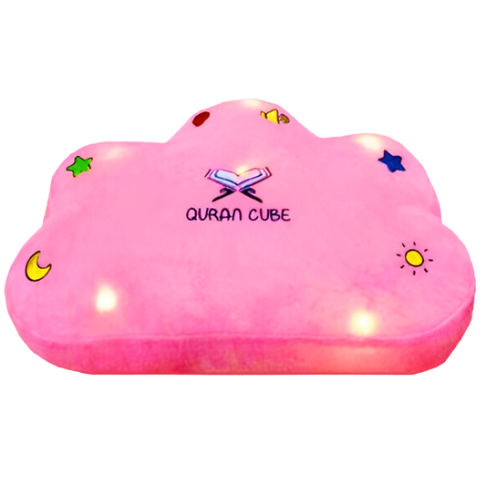 Quran and Dua Pillow (Pink Cloud)