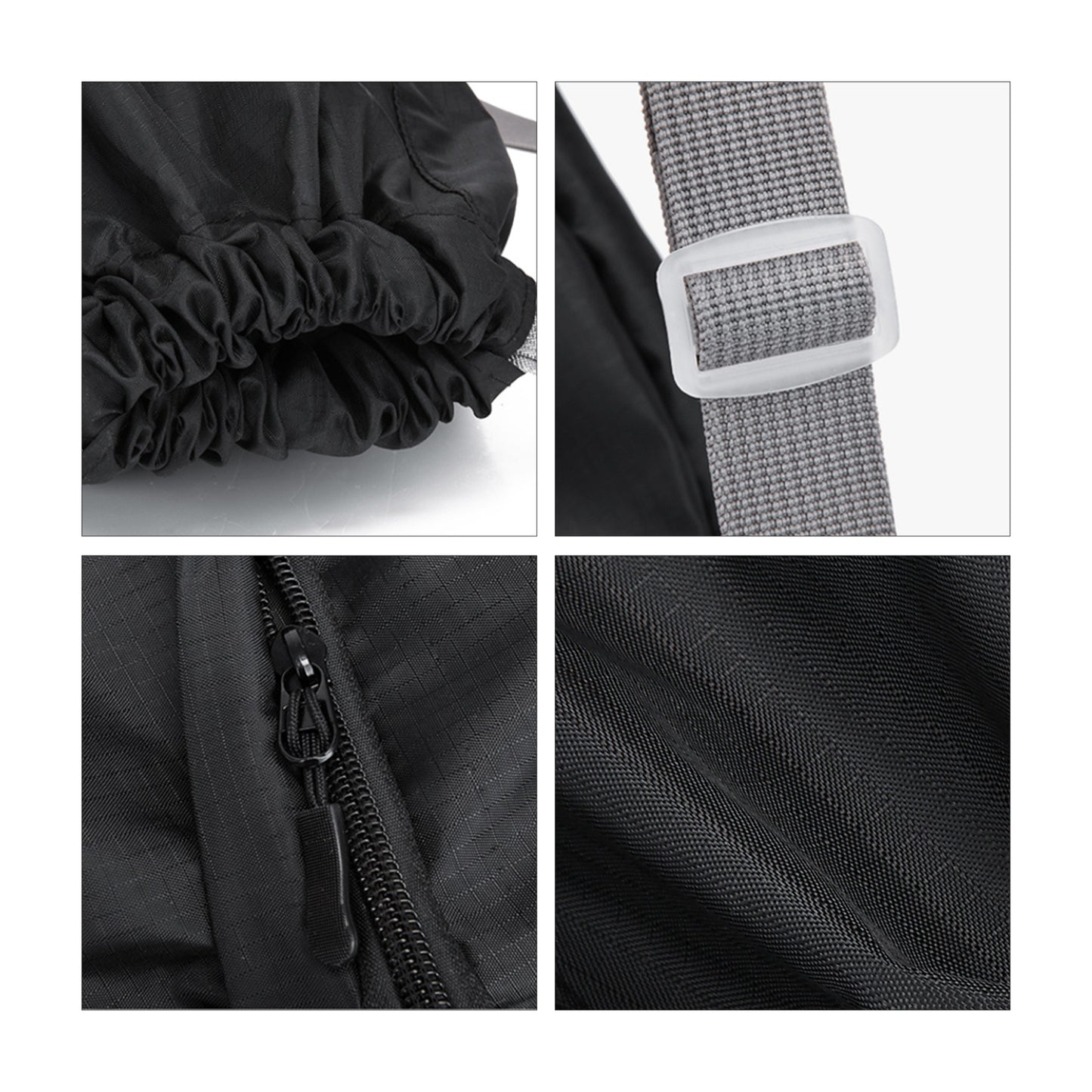 Umrah / Hajj Drawstring Backpack with Zip Pocket