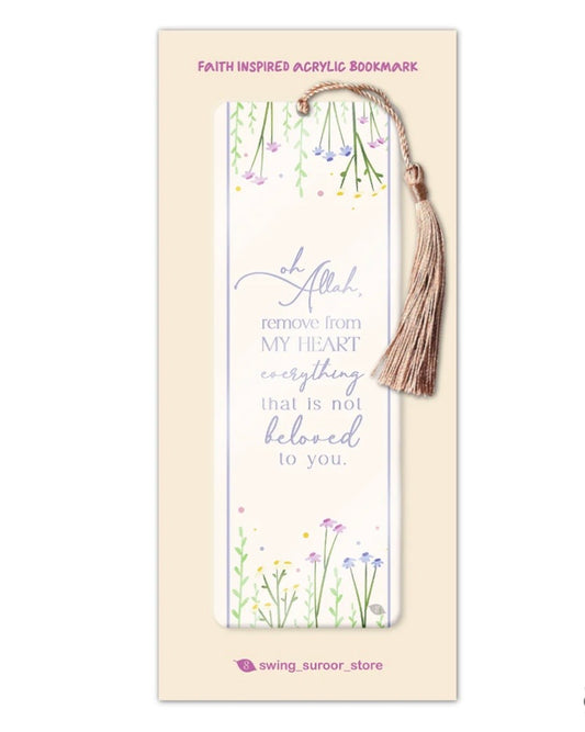 Acrylic Bookmark - Beloved