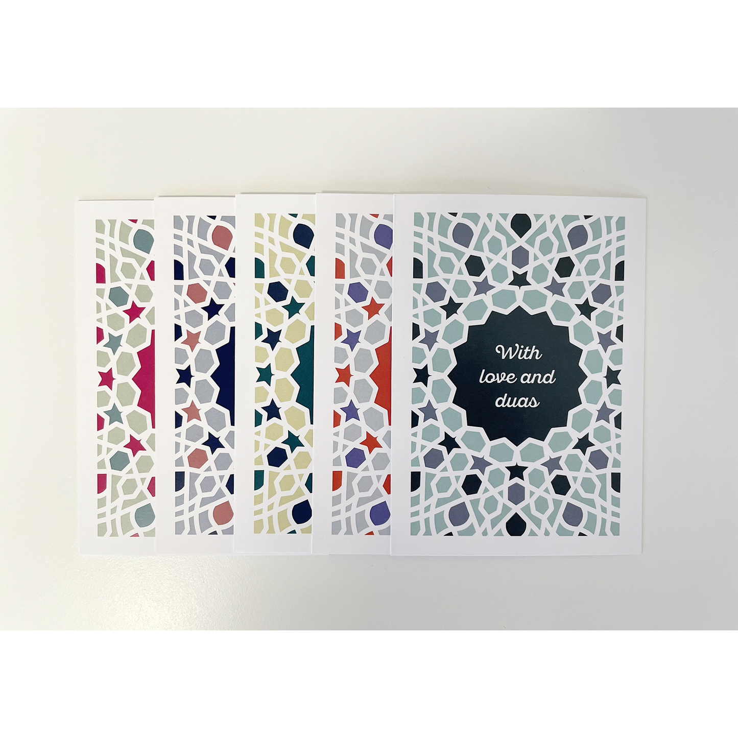 With Love and Duas - Greeting Card Set (5 Pack)