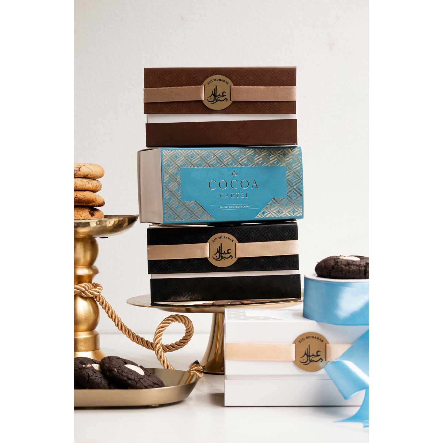 Eid Mubarak Gifting: Assorted Cookies in Gift Box (SANHA)
