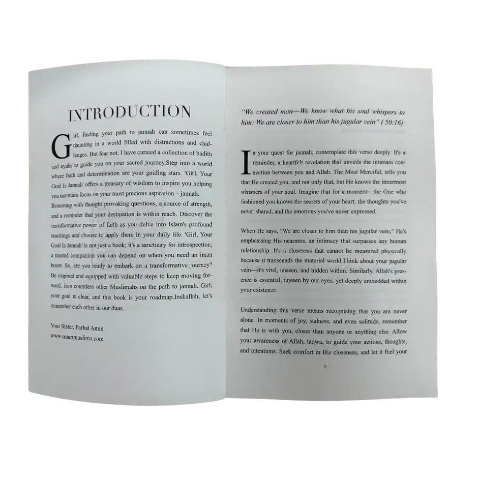 Girl, Your Goal is Jannah