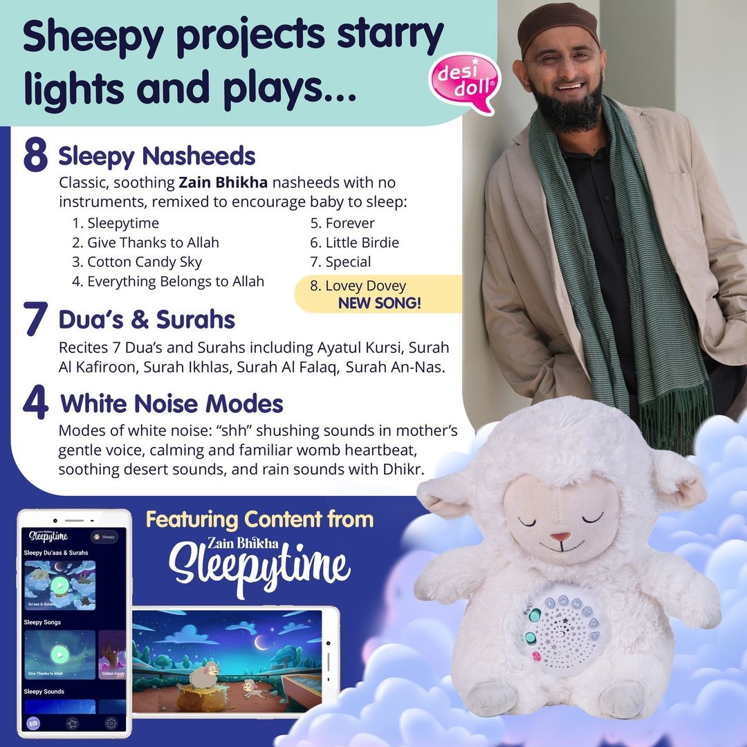 Sheepy The Sleepy Time Sheep (Zain Bhikha Sleepytime)