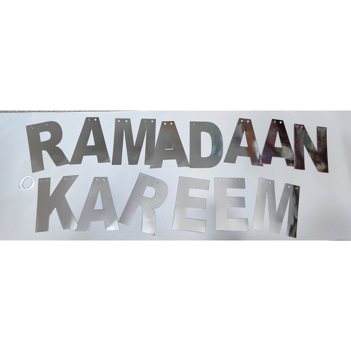 Ramadan Kareem Banner - Silver