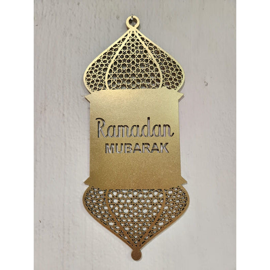 Ramadan Mubarak Hanging Lantern.
